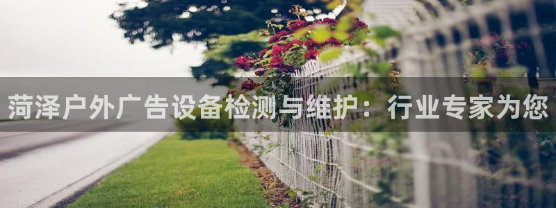 杏宇平台登录步骤图：菏泽户外广告设备检测