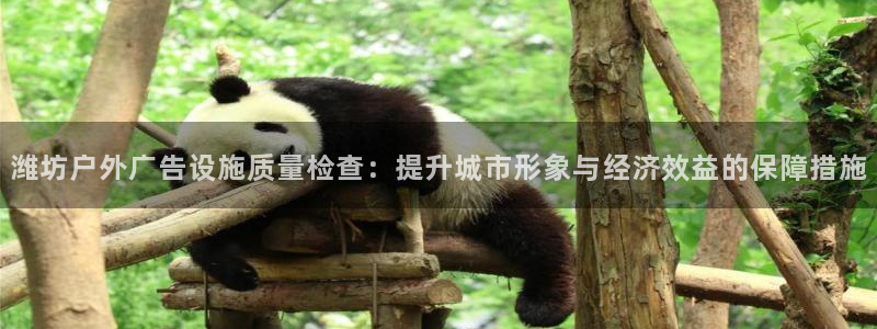 杏宇平台登录步骤：潍坊户外广告设施质量检