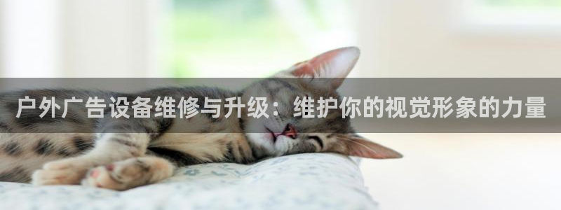 杏宇平台官网注册：户外广告设备维修与升级